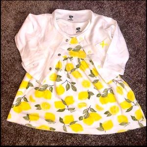 Hudson Baby 6/9m dress set